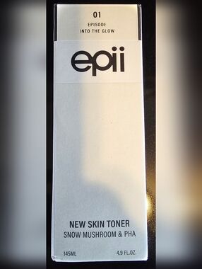 Epii New Skin Toner (K-Beauty) – Snow Mushroom & PHABrand new in box, unopened